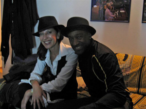 Marcus Miller ed Eva Simontacchi