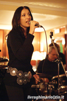 Eva Simontacchi, Singer's Night, Caffé Doria, gennaio 2007 Milano