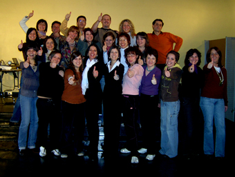 Gruppo con Eva Gruppo con Eva