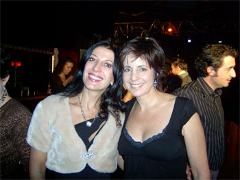 Eva Simontacchi and Mary Setrakian