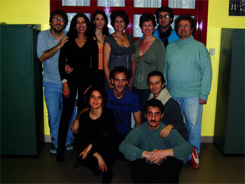 gruppo workshop di Mary Setrakian - milano 2006